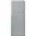 FAB28LSV6 Retro-Kühlschrank (270 l, 1530 mm, Silber)