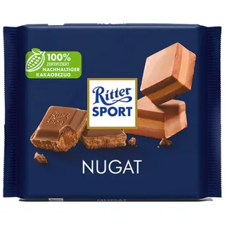 Alfred Ritter GmbH & Co. KG Nugat Vollmilchschokolade 5 Packungen 100 g