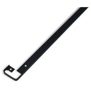 IHC 38mm Abschlussleiste Winkelleisten Arbeitsplate verbindungleiste 600 mm Farbe: Schwarz