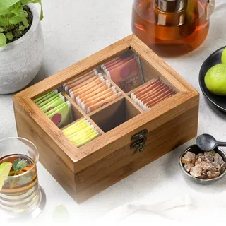 KESPER Teebox, Bambus, 21,7x16x9cm