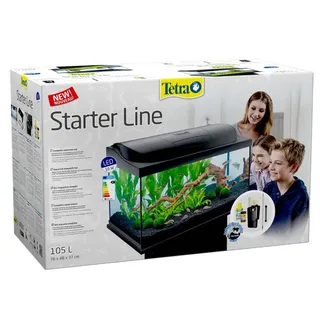 Tetra Aquarium-Komplettset LED Starter Line 105 L schwarz