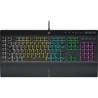 CORSAIR K55 PRO XT RGB RUBBERDOME (französisches Layout) 840006631545