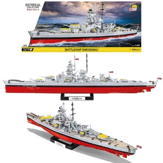 Cobi Battleship Gneisenau Bausatz 2417-tlg. 4835