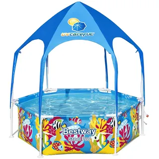 BESTWAY Steel Pro UV Careful Kinderpool Ø183x51 cm