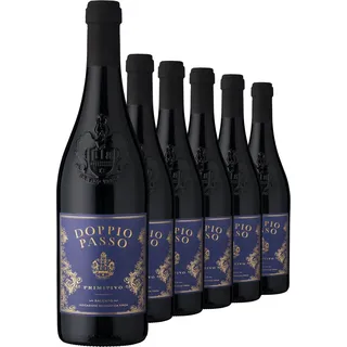 2024 Doppio Passo Salento Primitivo im 6er-Vorratspaket