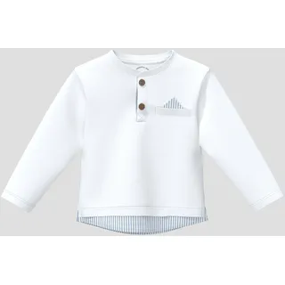 s.Oliver Longsleeve mit Knopfleiste in Layering-Optik - 86