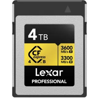 Lexar CFExpress Professional Type B 4.0 Gold - 3600MB/s 4 TB