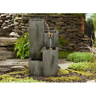 Gartenbrunnen Elegance Terrassenbrunnen mit Beleuchtung