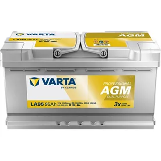 Varta LA95 AGM Versorgungsbatterie 12V 95Ah 17,5 x 19 cm
