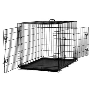 MYPETS® X-Treme Safe Hundegitterbox mit Bodenwanne für innen & außen (XL= 106x71x77 cm)