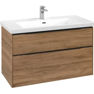 Villeroy & Boch Subway 3.0 Waschtischunterschrank, 2 Auszüge, C57001RH