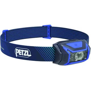 Petzl Actik Core Stirnlampe (Größe One Size, blau)