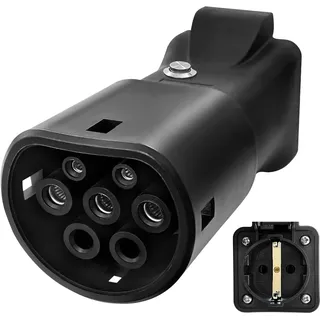 V2L Adapter Kompatible Mit Smart, Nur Kompatibel mit Smart Auto EV, 16A 220V Adapter vom Fahrzeug zur Last, Anwendbar auf für Smart #1, Smart #3, Typ 2-Entlader