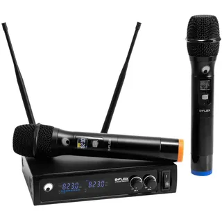 Omnitronic UHF E-FLEX 2, Funkmikrofon-System 823-832/863-865 MHz