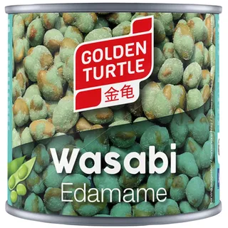 140g mit Wasabi ummantelte Edamame Golden Turtle  Wasabi couted Edamame