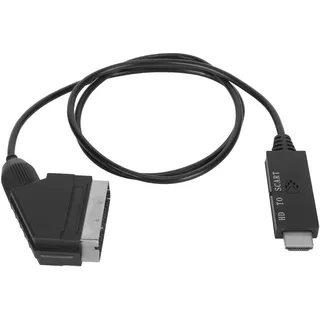 Sxhlseller HDMI-zu-SCART-Konverter, HD-Digitalvideo, HDMI-zu-Analog-Video und L/R-Audio-Adapterkabel, Unterstützt PAL NTSC für TV VHS VCR DVD