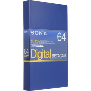 Sony BCT-D64L Digital Betacam Videokassette - Black Week Deal bis 02.12.2024