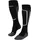 Skisocken aus Wolle Damen black mix 35-36