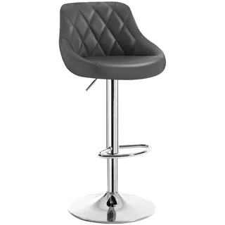 Woltu Barhocker 38,5 x 104 cm Grau