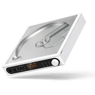 DM15 R2R - Portable CD Player - 24-Bit R2R DAC - Bluetooth - White