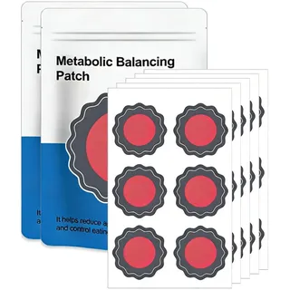 Abnehmpflaster, 60 Stück Metabalance Patch, Sanfte Pflaster zur Unterstützung des Stoffwechselgleichgewichts, Sanfte Beruhigung für Alle Körpertypen