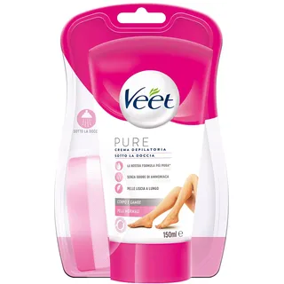 Veet Crema Depilatoria per la Doccia Pelli Normali Silk & Fresh Technology,150ml