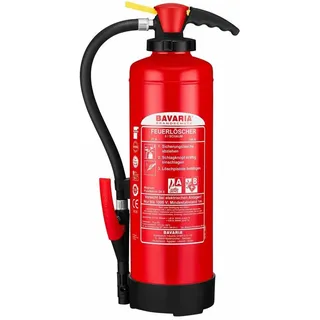 BAVARIA Brandschutz Schaum-Feuerlöscher Magnum PureNature SK6, Schaum, Fluorfrei, umweltfreundlich