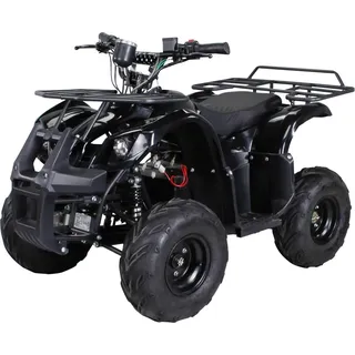ACTIONBIKES MOTORS Elektro-Kinderquad S-8 Farmer, Midi-Quad mit 1000 Watt, Scheiben-/Trommelbremsen, bis 20 km/h, ab 8 (Schwarz)