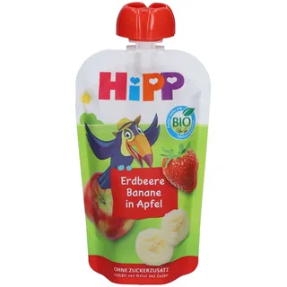 HiPP Bio HiPPis Erdbeere-Banane in Apfel 100 g