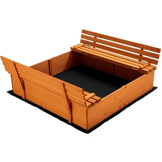 Wiltec Sandkasten mit Deckel (51063)