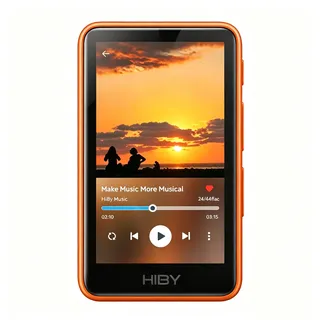 HiBy Music R1 Bluetooth MP3 Player mit Touchscreen, Hi-Res Audio & Wireless Dual zertifiziert, unterstützt Tidal & Qobuz Streaming, LDAC, erweiterbarer Speicher bis zu 2 TB, 15 Stunden Spielzeit