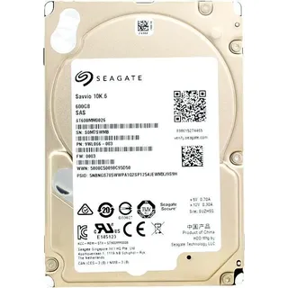 Festplatte Seagate ST600MM0026 600Gb 10000 RPM Sas II 2.5'' Zoll