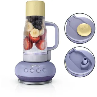 Ninja BlendBoss To-Go-Becher-Mixer DB351EUPR Lavendel/Gelb