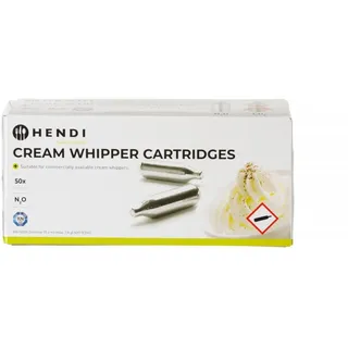 HENDI Sahnekapseln grau 50 Stück