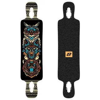 Centrano Hydroponic Longboard Deck Mehrfarbig 39.25"