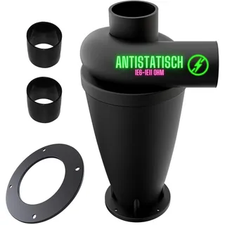 Zyklonabscheider - Absaugung Werkstatt - Absauganlage Späneabsauganlage - Cyclone Dust Collector - Absaugung Holzspäne für Staubsauger - Staubabscheider für Holzspäne