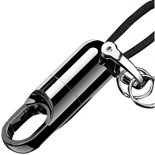 Schlüsselanhänger USB Ladekabe Metall Schlüsselbund Multifunktionaler Auto Schlüsselhalter Männer Metall Schlüsselbund Kompatibel mit Lightning/Android/TYPE-C/Sockel