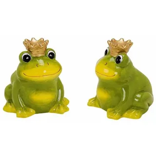 Wurm Spardose Spardose Frosch mit Krone aus Keramik