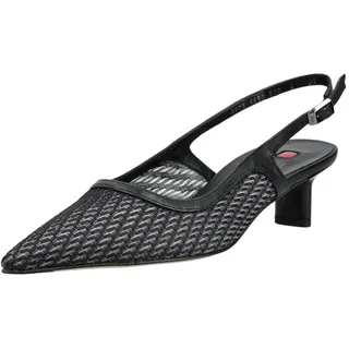 HÖGL Pumps Sling-Pumps Textil Schwarz 39
