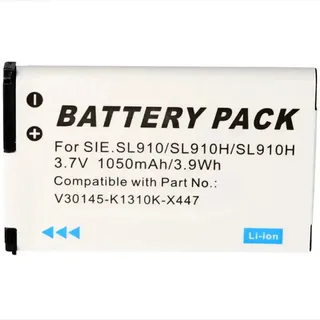 Akku für SIEMENS GIGASET SL910A, wie V30145-K1310K-X447, 1050 mAh