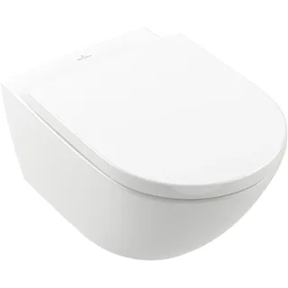 Villeroy & Boch Subway 3.0 Wand-WC mit WC-Sitz Weiß spülrandlos