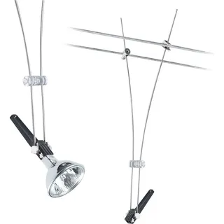Paulmann Comet Niedervolt-Seilsystem-Leuchte GU5.3 50W Halogen Chrom