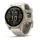43 mm sapphire, nebelgrau / softgold Titan mit QuickFit Silikon-Armband 20 mm
