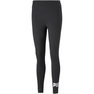 PUMA Essentials Logo Leggings Damen dark gray heather S