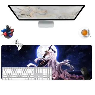 The Eminence in Shadow Anime Mauspad – spezielle Oberfläche verbessert Geschwindigkeit und Präzision, rutschfestes Mauspad für Büro, strukturierte Oberfläche, 800 x 300 x 3 mm (7)