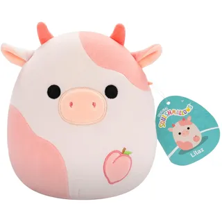 Squishmallows SQCR06601 - Lilaz die Kuh 19 cm, offizielles Jazwares Plüsch, superweiches Kuscheltier