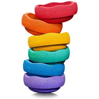 Stapelstein Original rainbow classic 6-tlg.
