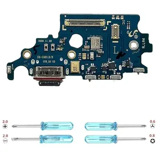 iYAiYO Docking-Anschluss für Samsung S21 5G (Version Européenne) SM-G991B, SM-G991B/DS Ersatz-Ladebuchse mit Installationswerkzeug