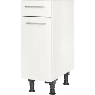 Nobilia Unterschrank Flash 30 x 58,3 x 87 cm Weiß