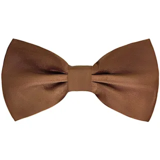 AUSUAYA Verstellbare Fliege für Männer, Fliege für Jungen Geburtstag Party oder Modenschau MBT3 (Braun) - Einheitsgröße